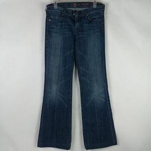 7 for all mankind womens jean the slim trouser 28
